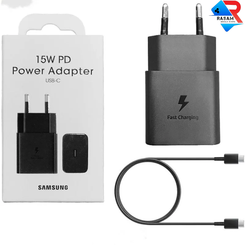 آداپتور اصلی سامسونگ 15 وات PD – شارژ سریع USB-C