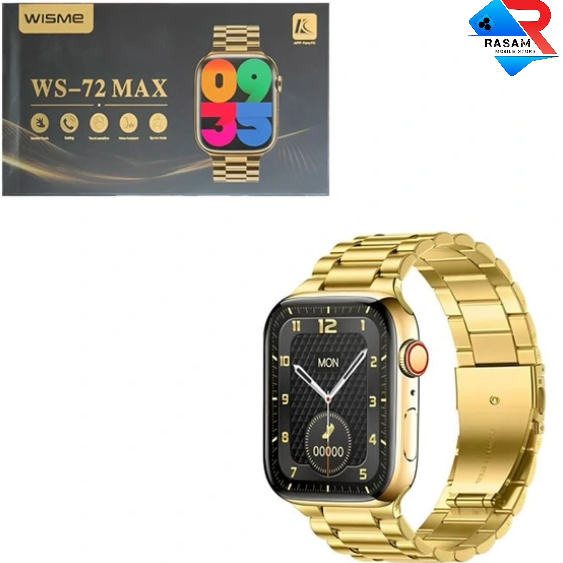 ساعت هوشمند WS72 MAX | خرید اسمارت واچ WS72 Max